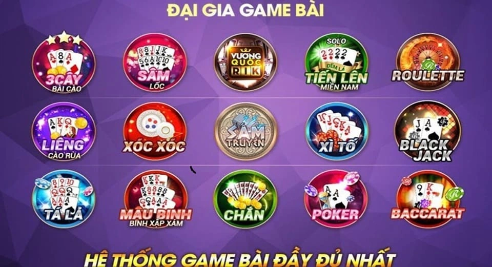 Game bài là sảnh cược được nhiều người yêu thích nhất